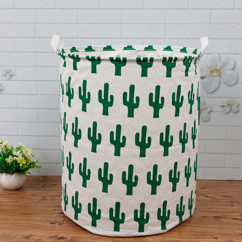 Wholesale Canvas Dirty Clothes Storage Basket